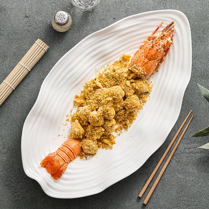 Platos de Aperitivo Plato de sashimi vajilla hotel mariscos cerámica Platos de Postre