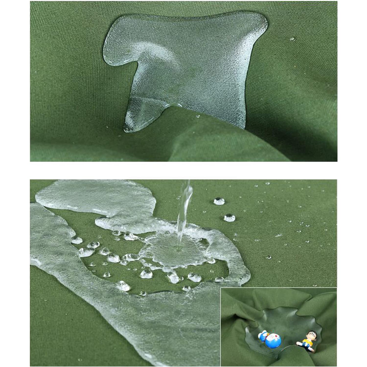 Bâche imperméable et résistante pour bateau, bâche en toile anti-poussière avec œillets, accessoires d'auvent d'extérieur, housse de tente polyvalente à suspendre