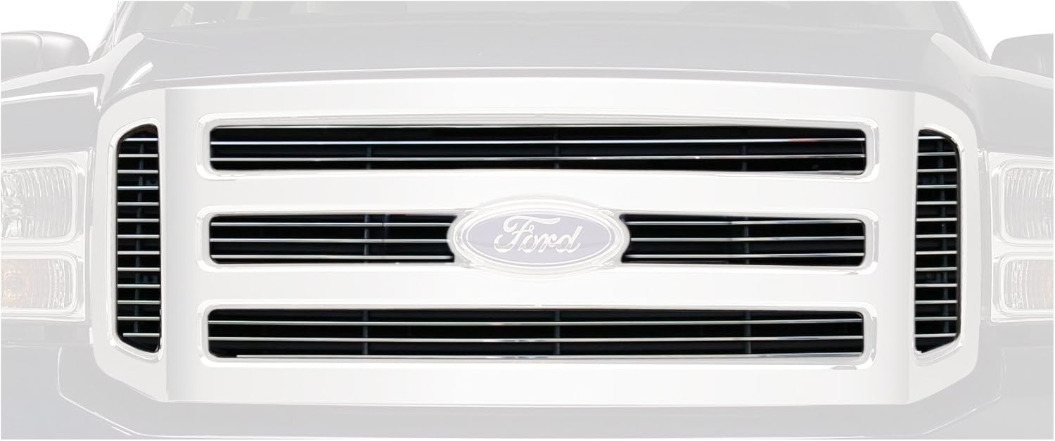 Putco 71155 Shadow Mirror Polished Aluminum Grille