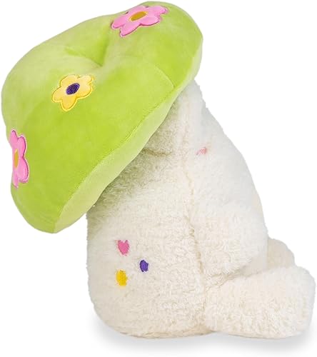 Miniatura 5 de Cuddle Barn PlushGoals - Toady Toadstool Wawa The Froggie - Juguete de peluche suave Kawaii de rana, 9 pulgadas