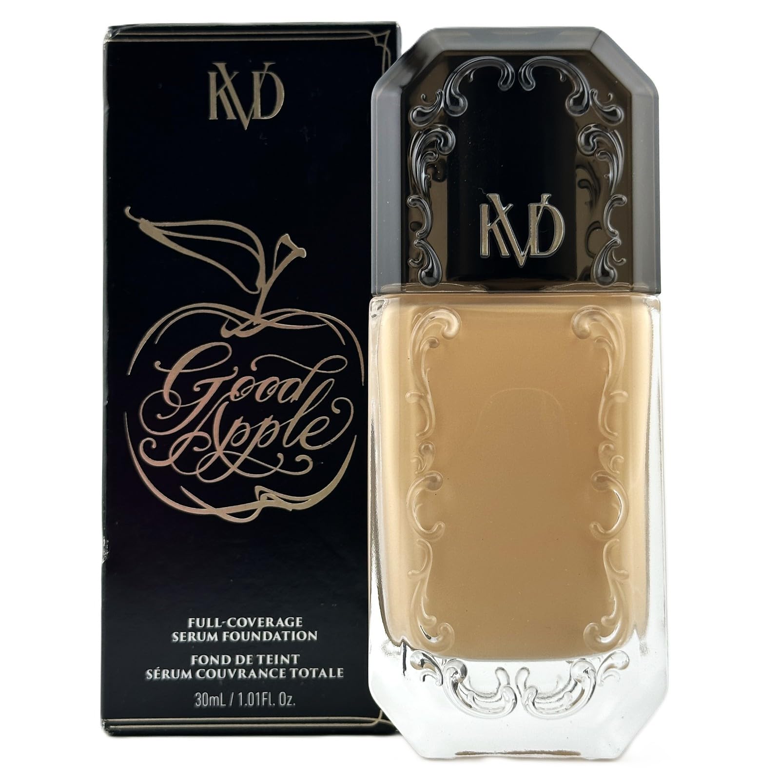 KVD Beauty Good Apple Non-Comedogenic Full-Coverage Serum Foundation Medium 048
