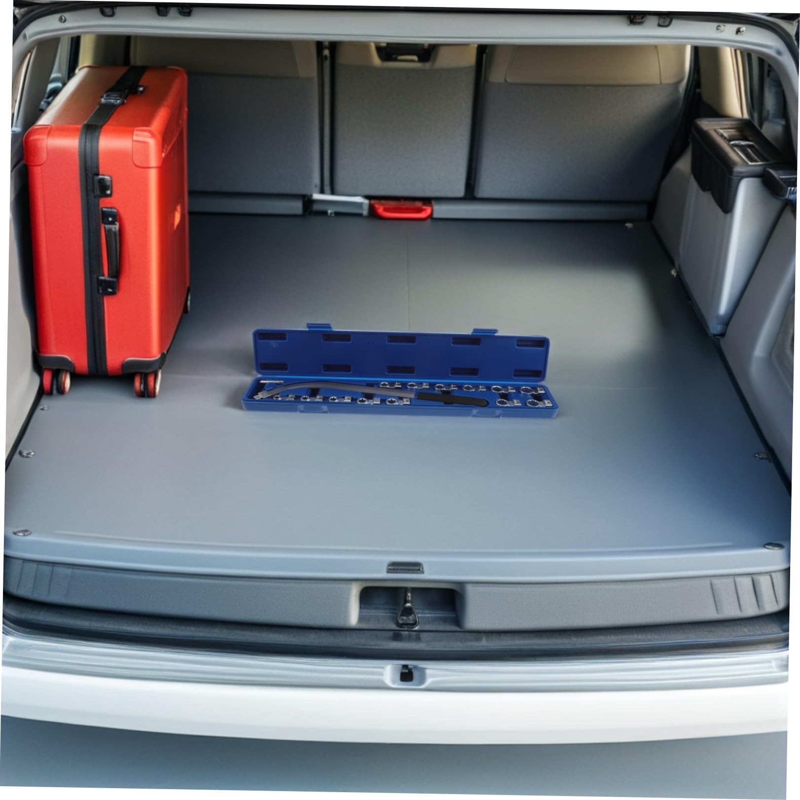 Kit 15 Pezzi Strumenti per Riparazione Motore Auto con Chiave Regolabile per Tendicinghia e Puleggia Folle in Acciaio Argento per Manutenzione Automobilistica
