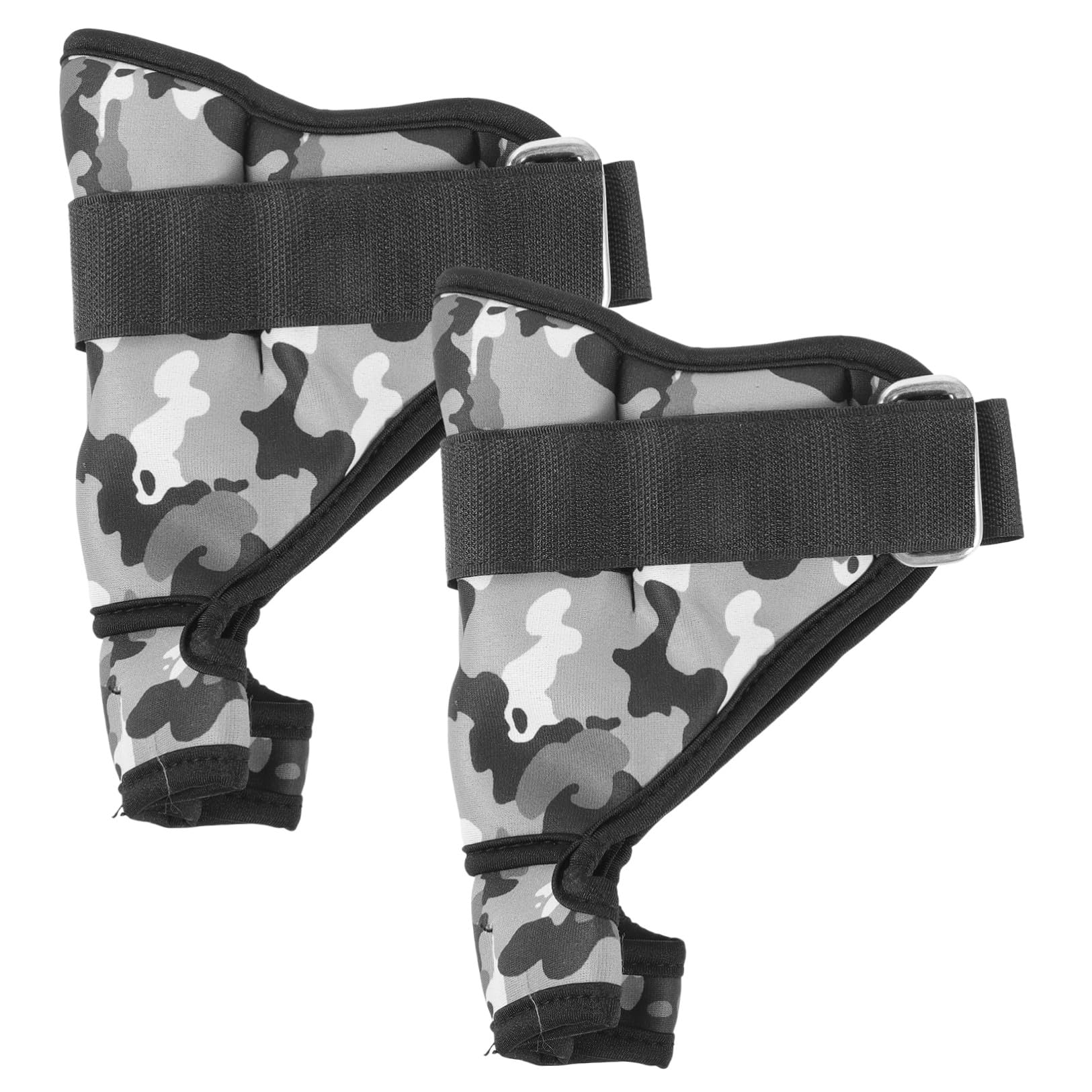 Pesas de Tobillo Ajustables para Entrenamiento Correas Adhesivas, Peso 0.5kg, Material Poliéster E Hierro, Ideales para Correr y Ejercicios de Resistencia