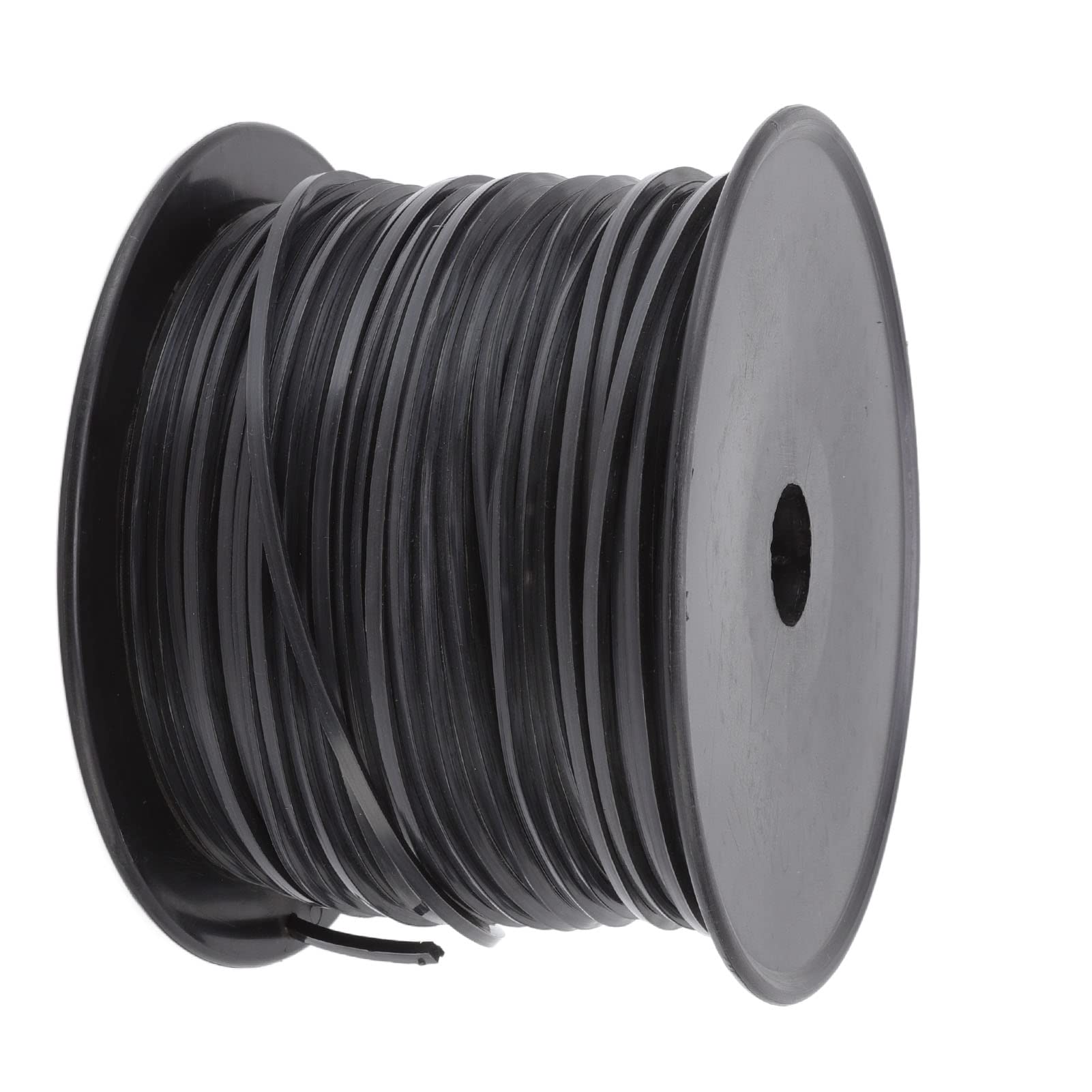 Filo per decespugliatore quadrato da 3,3 mm/0,13 pollici Sostituzione del filo per decespugliatore nero in nylon ad alta efficienza per (100m / 328.1ft)
