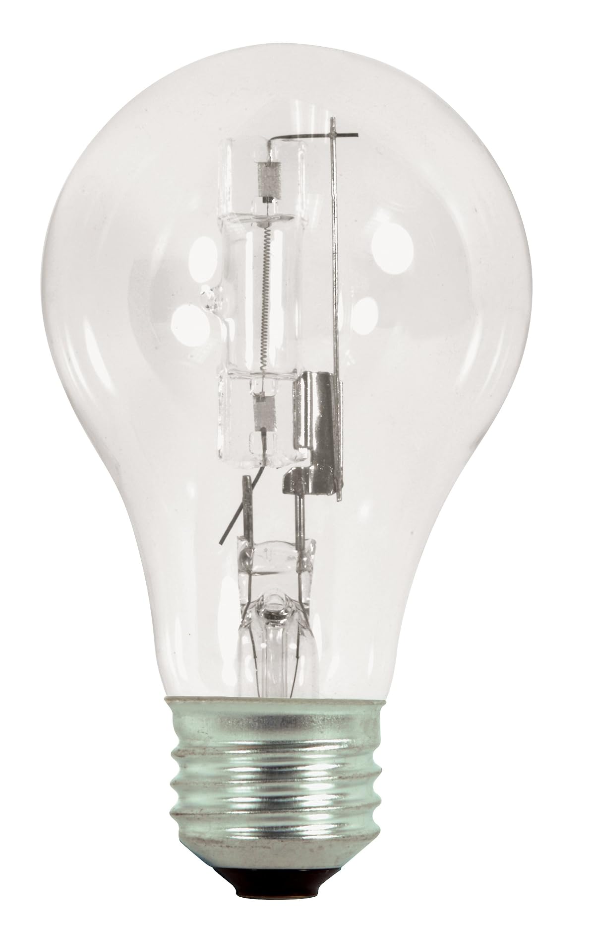 Satco S2404 72 Watt (100 Watt) 1490 Lumens A19 Halogen Warm White 3000K Clear