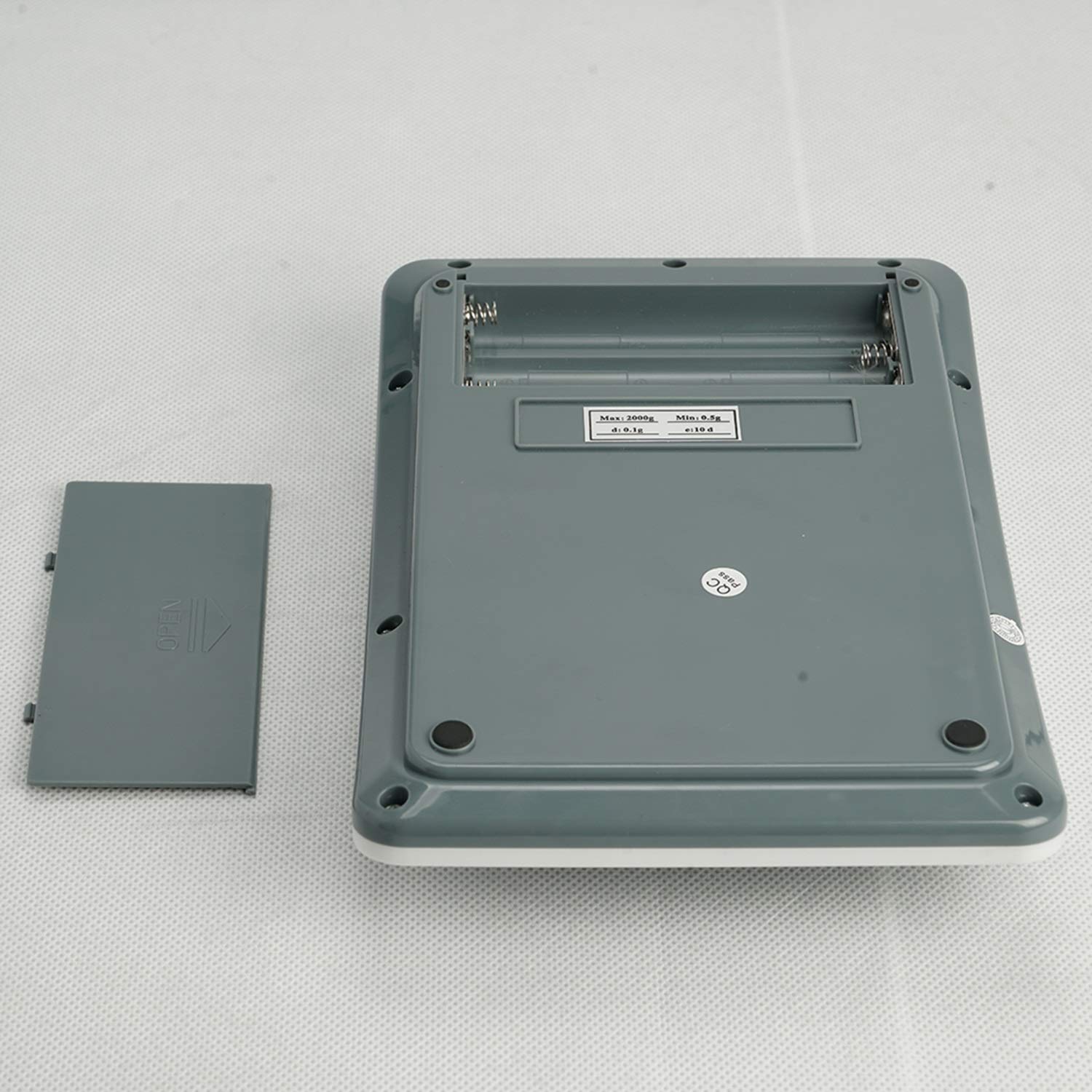 0,1 g Küchenwaage, analytische Laborwaage, Präzisions-Gramm-Waage, elektronische Labor-Schmuckstoffwaage zum Wiegen bis zur Auflösung, Apotheke (Größe: 5 kg/0,1 g) (3 kg/0,5 g)