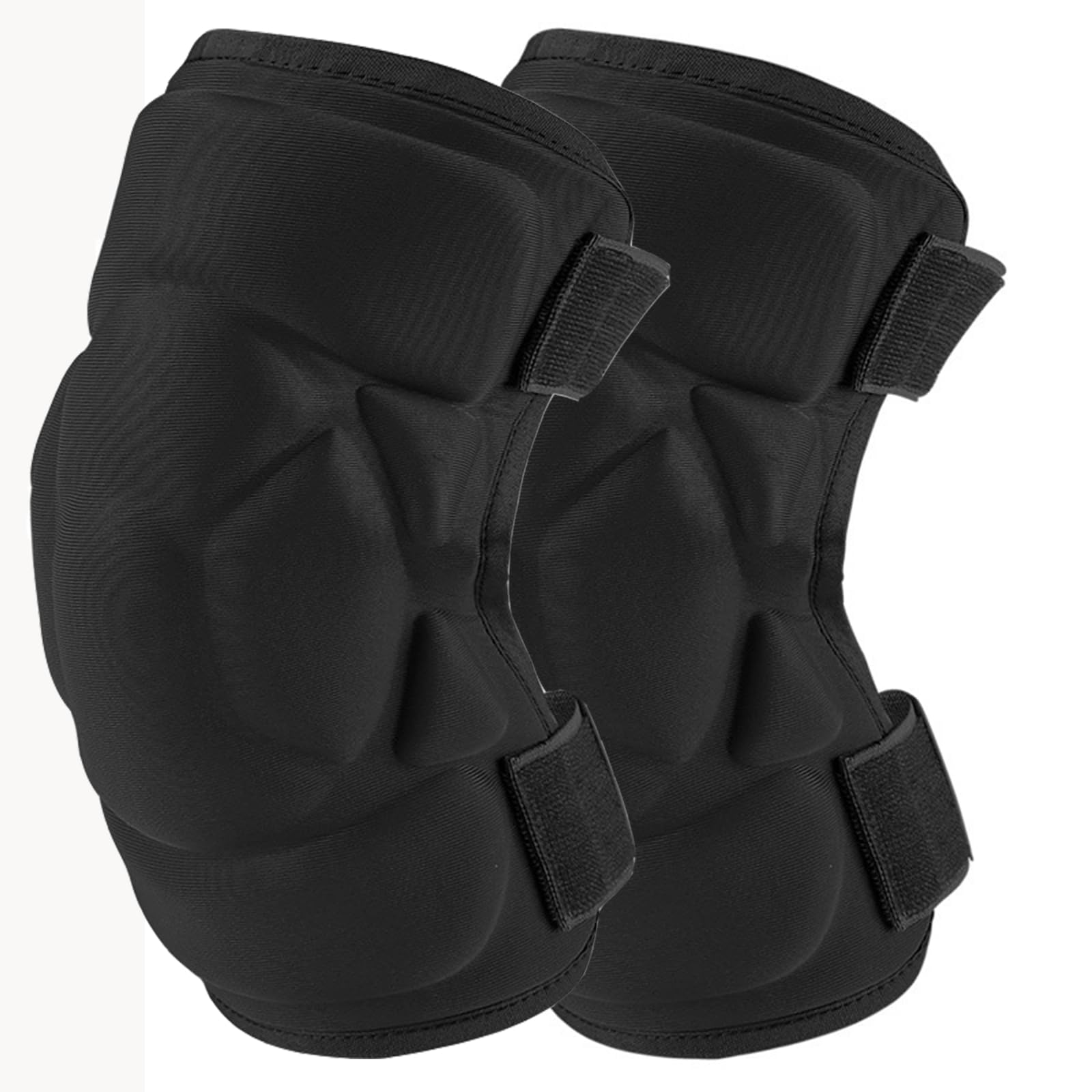 Lokorus 2Pcs Knee Pads for Excercise,Protective Knee Pad for Work,Thick Sponge Anti-Slip Kneepads for Running,Dancing,Fitness
