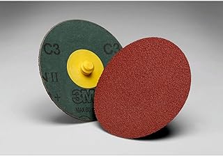 3M Roloc Fibre Disc 982C, 80+, TR, 4 in x NH, Die R400BB
