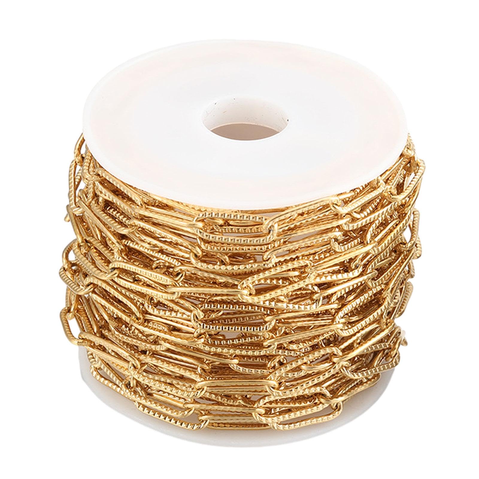 Keychain Making Supplies Stainless Steel Silver Paper