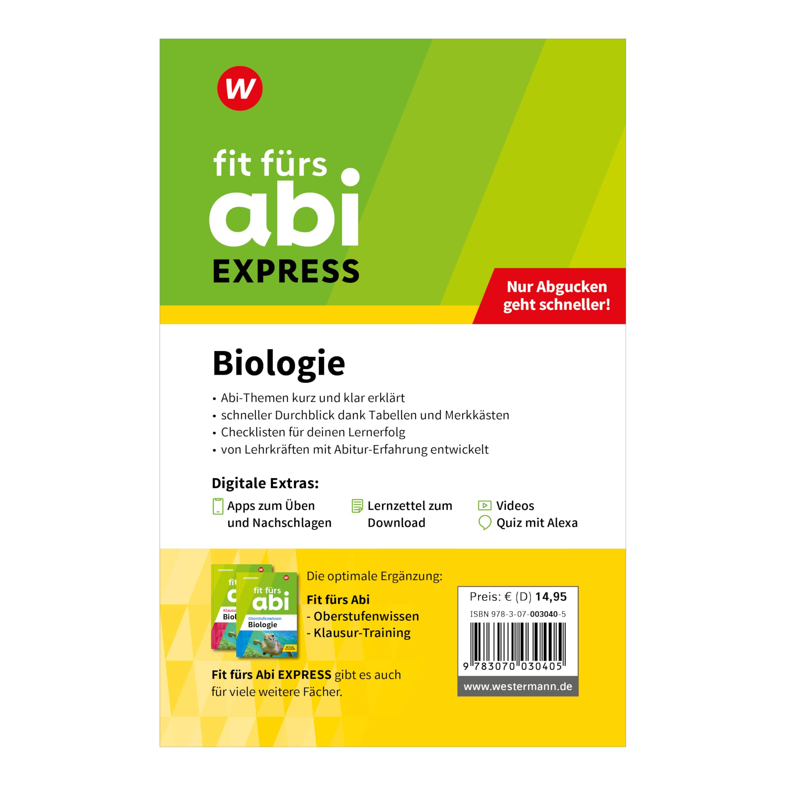 Fit fürs Abi EXPRESS. Biologie