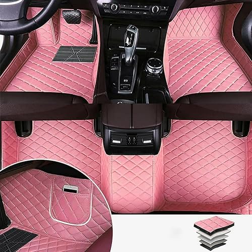 Miniatura 6 de Tapetes personalizados para el 95 % de los sedán, SUV deportivos, protección para todo tipo de clima, tapetes de cuero impermeables para el