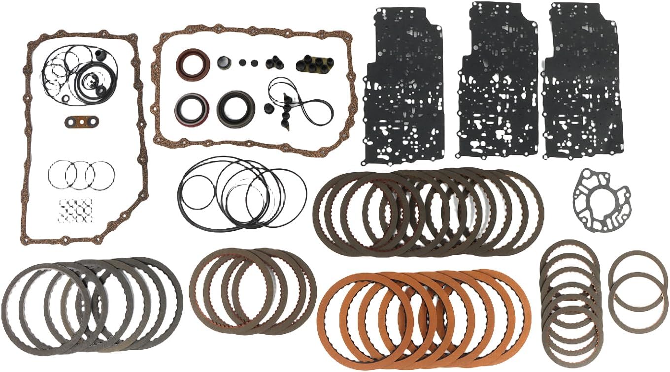 6L90 Transmission Master Rebuild Kit, Compatible with Escalade Suburban Yukon XL Silverado Express1500 2500 3500 2006-UP, Transmission Rebuild Overhaul Seals Set Replaces 6L90E 6L80 6L80E