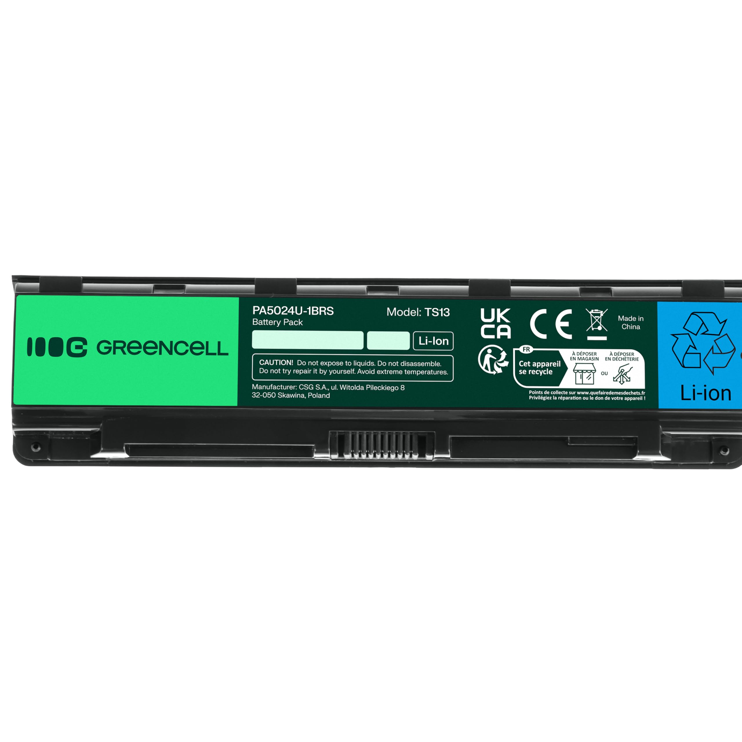 Green Cell Przenośna bateria do spania 10,8 V 4400 mAh Toshiba
