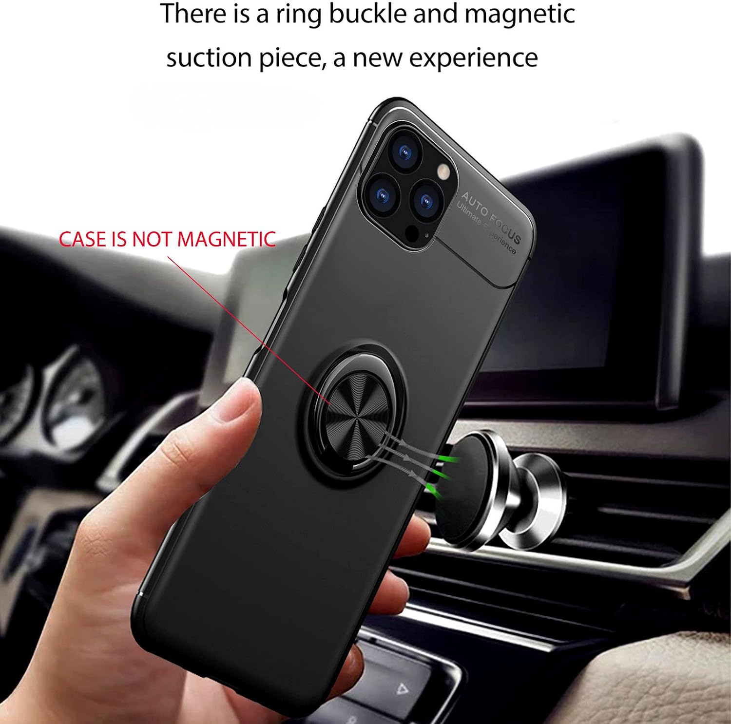 AKABEILA Case for Vivo V17/V19 Neo Case Screen Protector, Compatible for Vivo V17/V19 Neo Cover [with Tempered Glass Free] Carbon Fiber Silicone Bracket Phone Holder Shockproof Cases