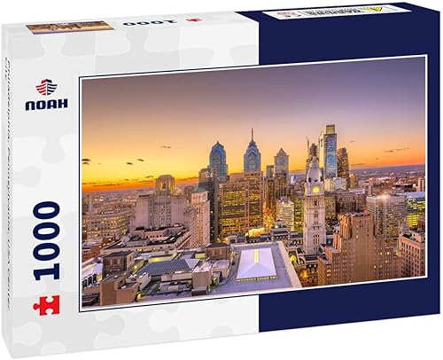 Noah - Rompecabezas de 1000 piezas de Philadelphia, Pennsylvania, EE. UU