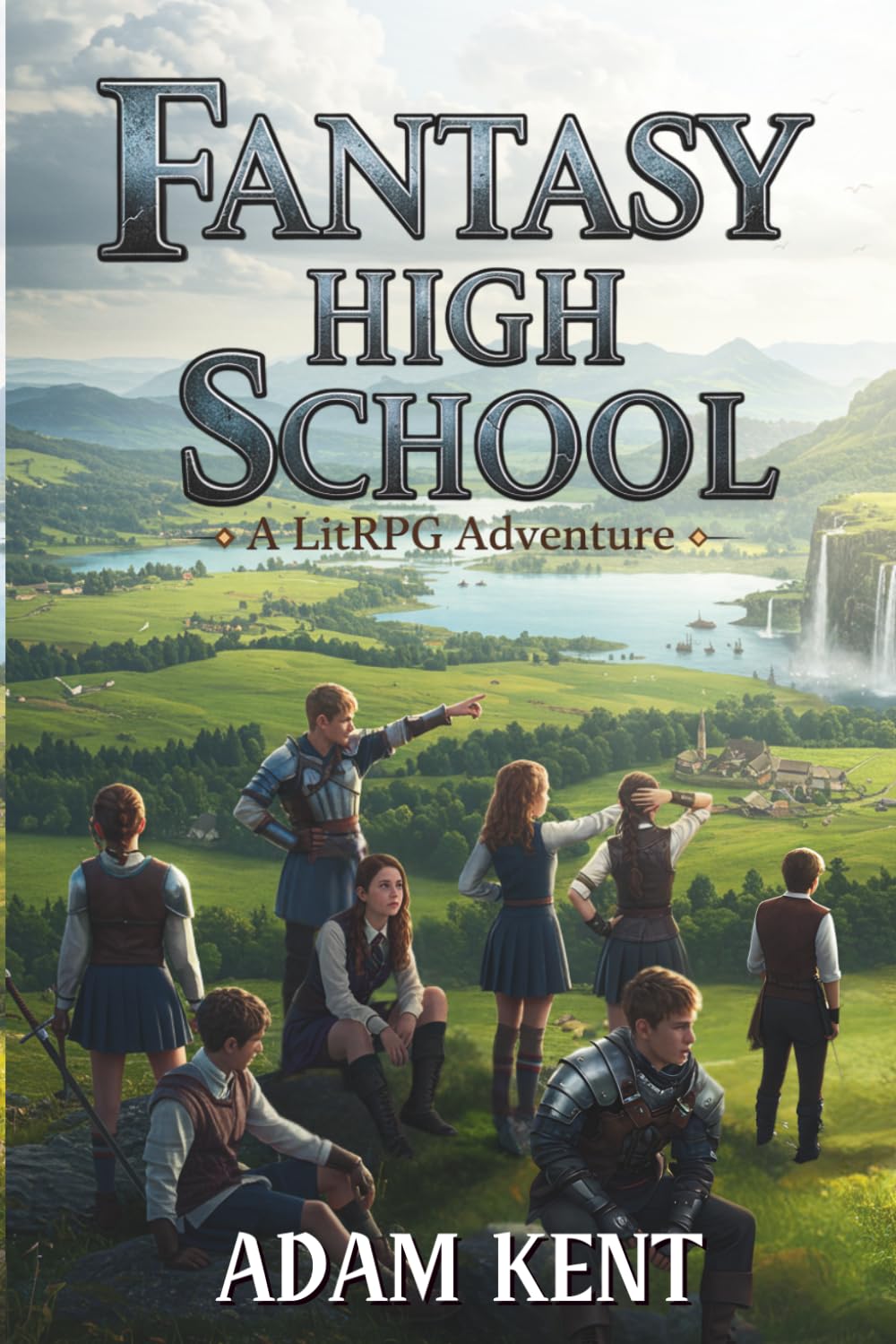 Fantasy High School: A Fantasy Isekai LitRPG Adventure