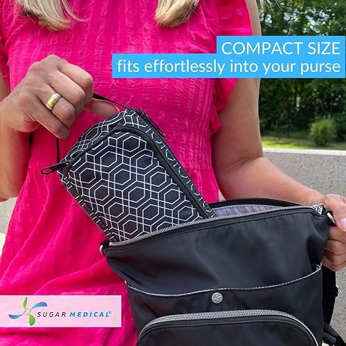 Miniatura 2 de Sugar Medical Estuche aislado para bolígrafo de insulina  Estuche de suministro de diabetes  Productos para el cuidado de diabéticos  Estuche de