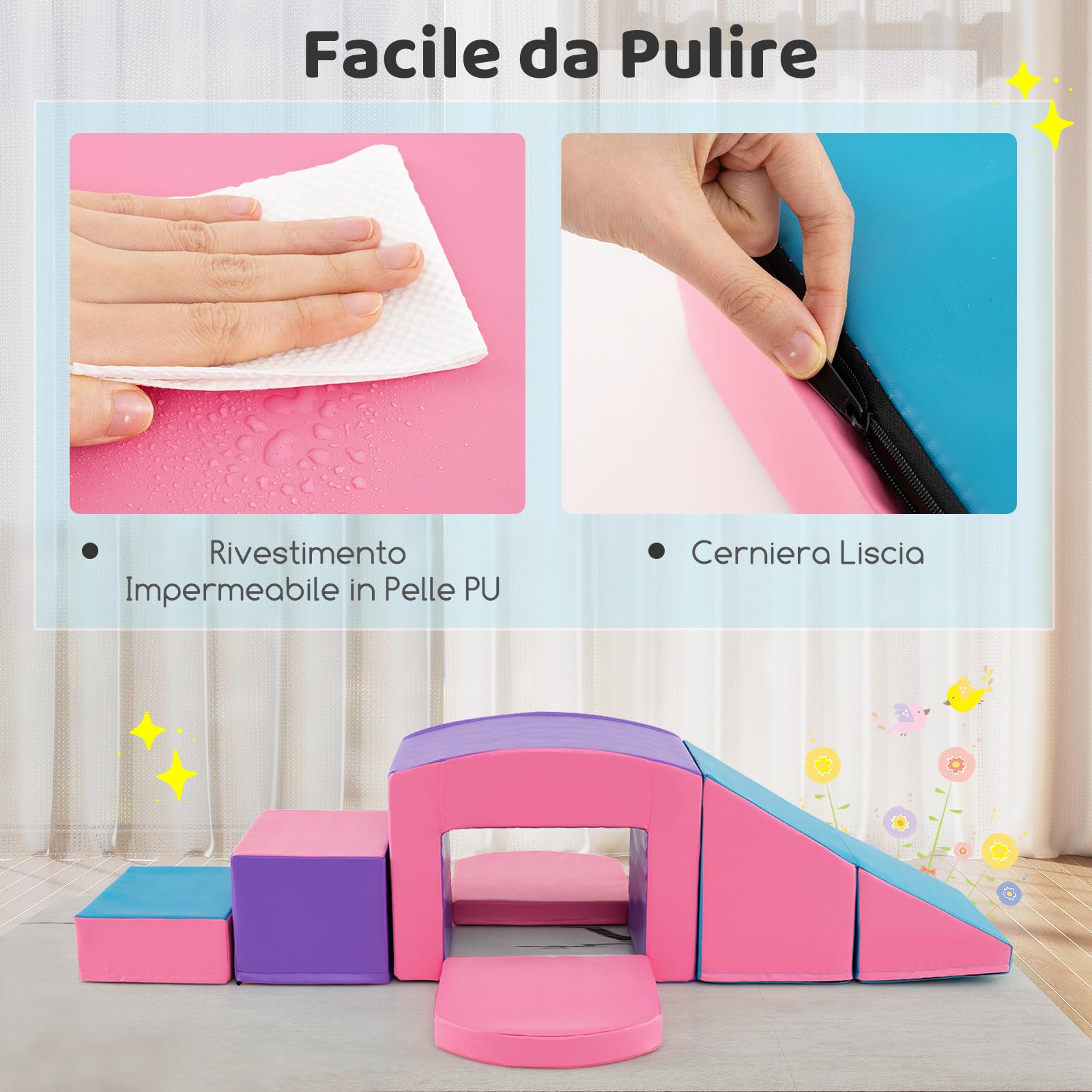 Blocchi Di Schiuma Per Bambini Blocchi Rampicanti In Schiuma Per