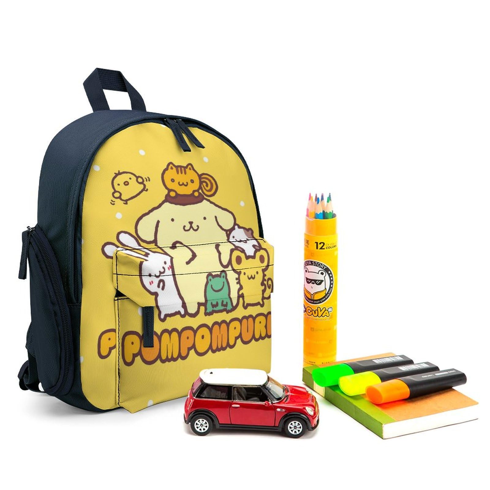 ポムポムプリン リュックサック イエロー Amazon.co.jp: リュック ポムポムプリン イエロー ショルダーバッグ