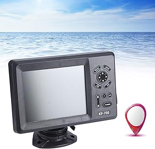 Navegação gps para carro, unidade de gps de navegação de carro de 7 polegadas com antena gps externa colorida lcd plotter de gráfico de navegação para carros, navegador de satélite gps do veículo