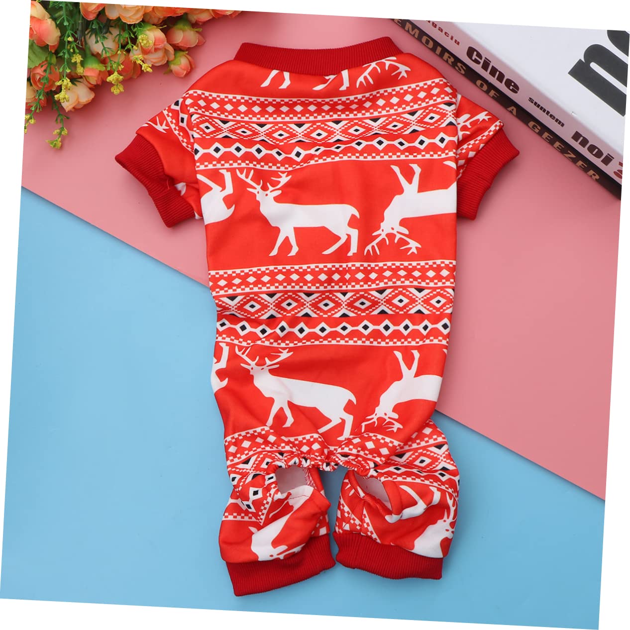 Housoutil 3 Pièces Pulls pour Chiens De Petite Taille Panier De Basket Oiseau Pull pour Petit Chien Vêtements De Noël Chihuahua Chien Noël Sweat à Capuche Déguisements De Halloween