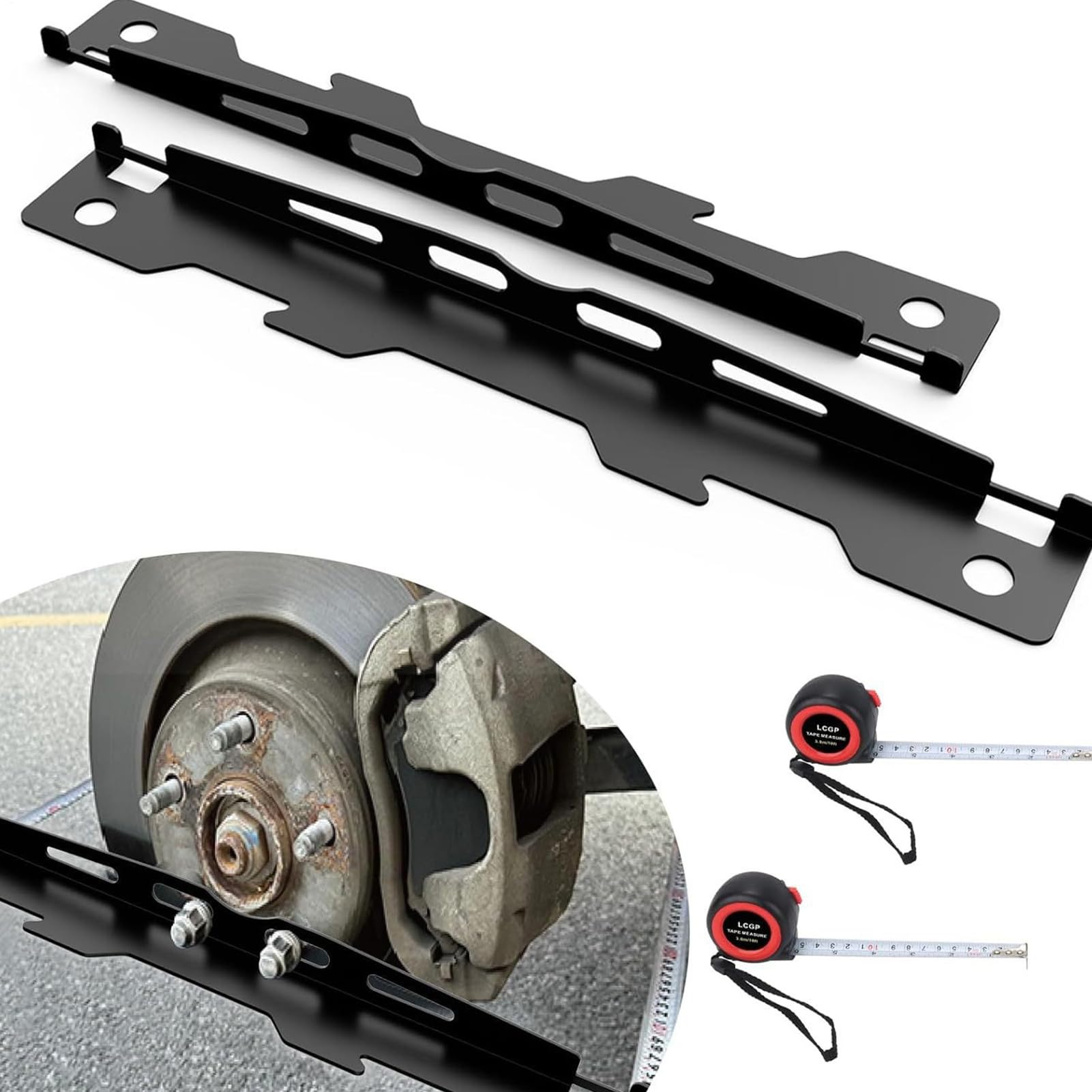 Strumento allineamento ruote anteriori Forniture Precise Di Misura Ruote | Piastre Fai Da Te Allineamento Ruote Riparazione Camion Heavy Duty per Adulti Famiglia Papà Marito