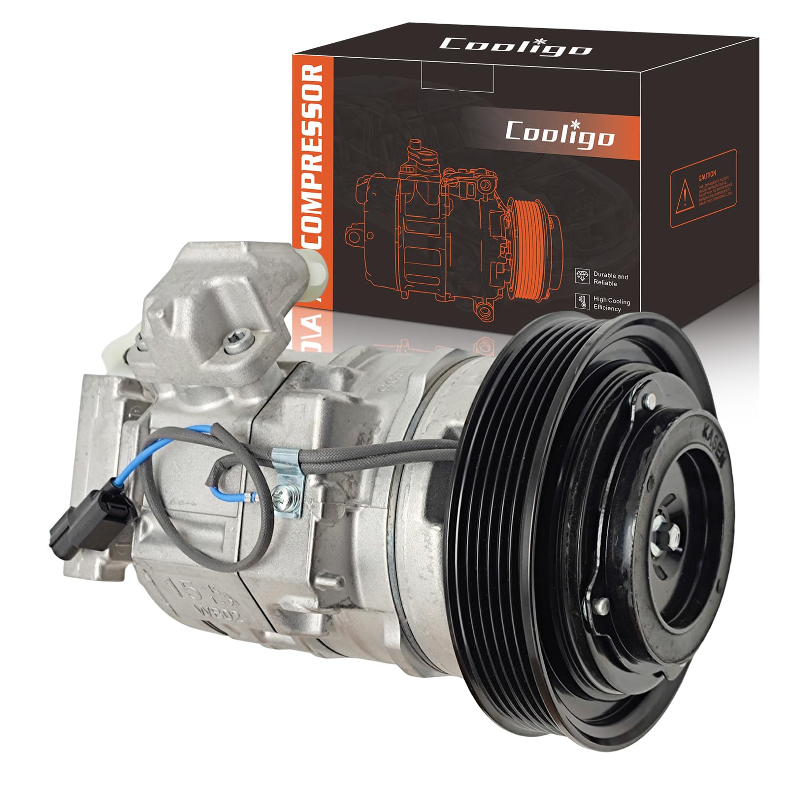 AC Compressor w/Clutch Compatible With Honda Accord Crosstour 3.5L