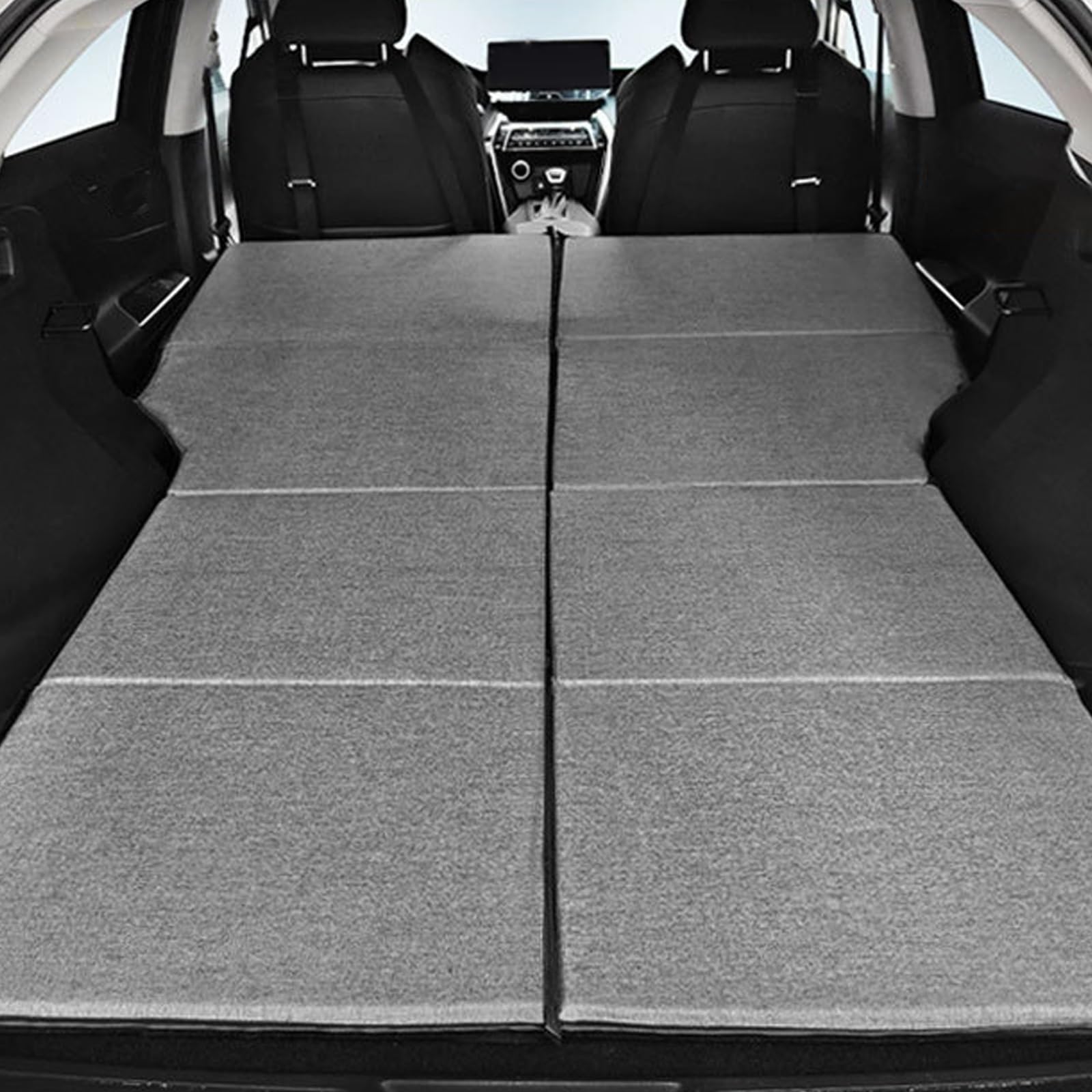 テスラ モデルY 2022年6月～現行 車中泊マット 折りたたみ式 黒 Amazon.co.jp: に適用 テスラ モデルY 2022年6月～現行 車中泊マット