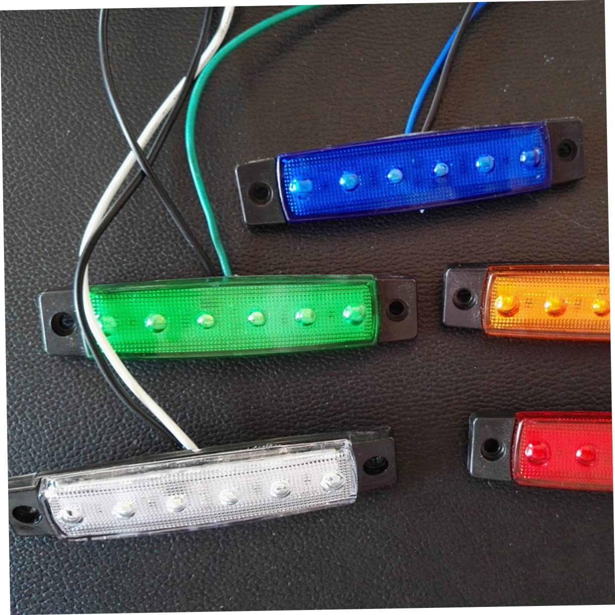 Sosoport 3 Set Di Luci Per Barche Marine Luci Di Poppa A Led Per Kayak Canoa Barca Da Pesca Yacht 6 Pezzi * 3