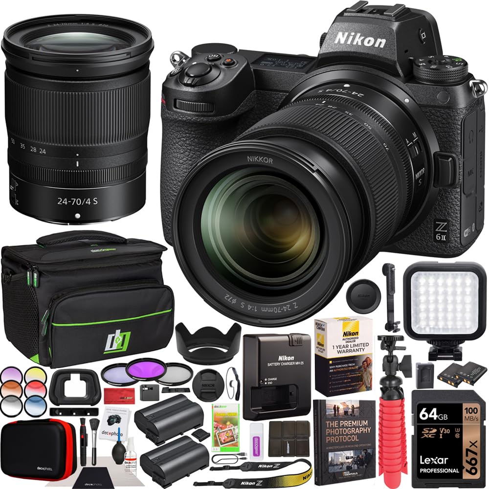 Amazon.com : Nikon Z6II Mirrorless Camera Body + NIKKOR Z 24-70mm
