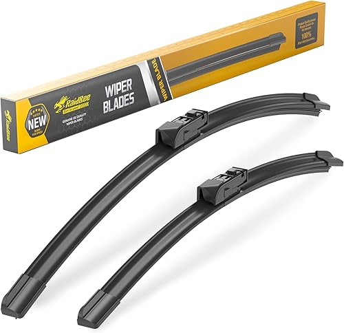 Miniatura 23 de Raidbee® Escobillas de limpiaparabrisas de 16 + 16 pulgadas de repuesto automotriz para JEEP Gladiator 2022-2020, JEEP Wrangler JL 2018-2023,