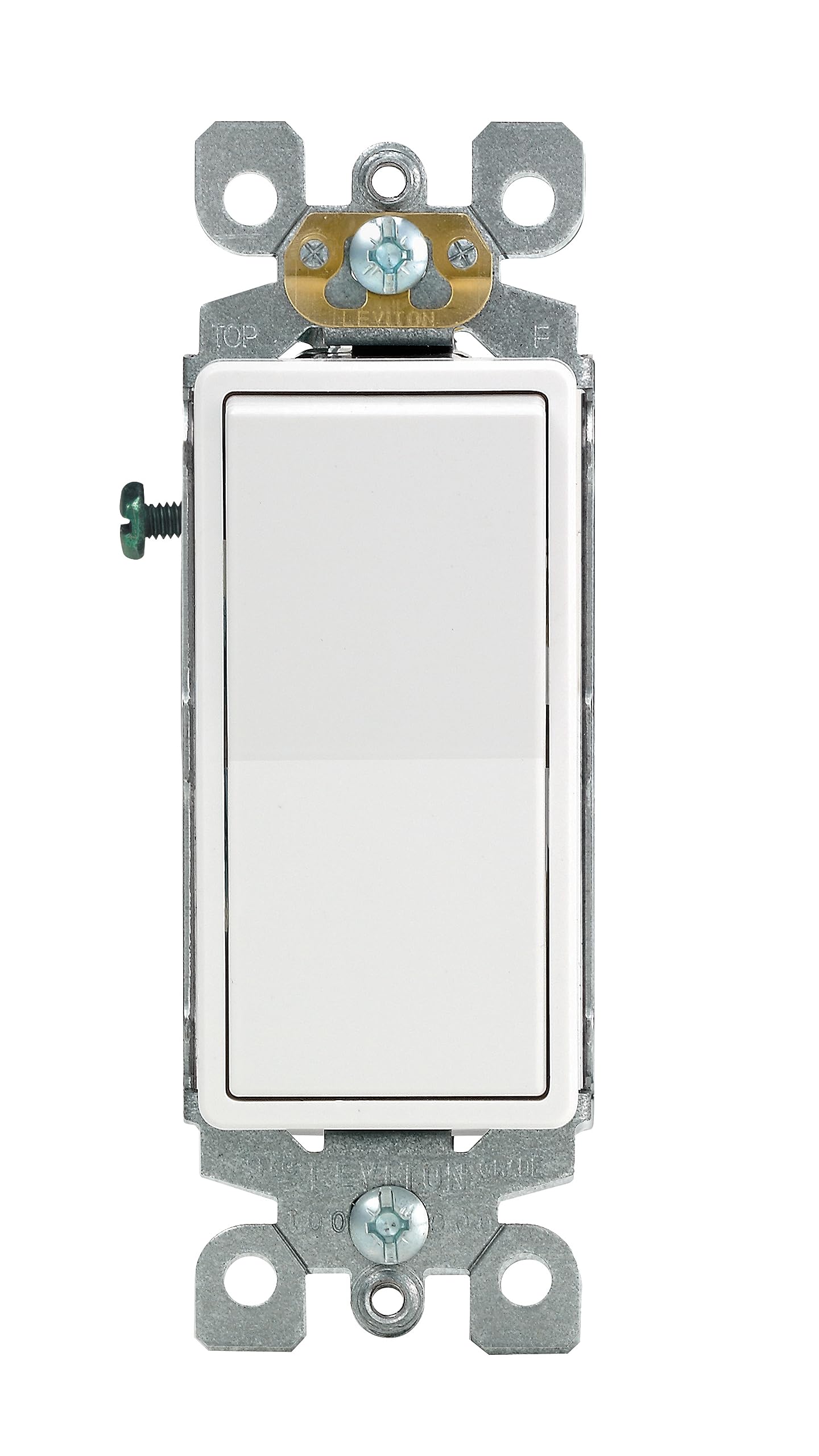 Leviton Leviton Decora 3-Way Switch, 10-Pack, 15 Amp, B5603-WM, White in use