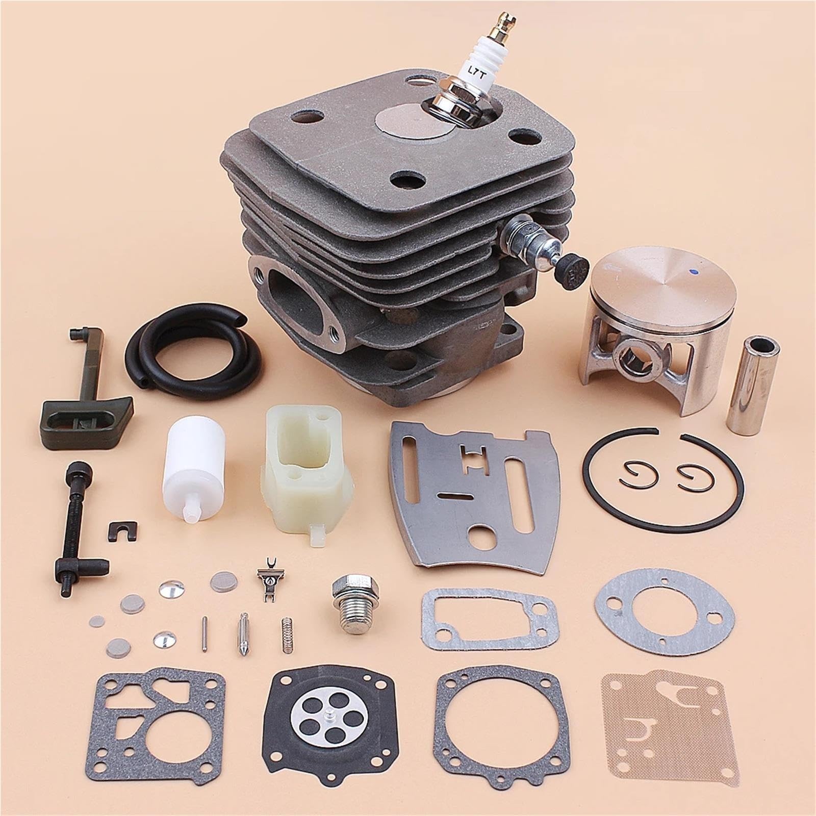 Zestaw gaźnika tłoka cylindra 54 mm do 288XP 181 281 288 | Pilarki łańcuchowe Elektronarzędzia 503506301 motosierras