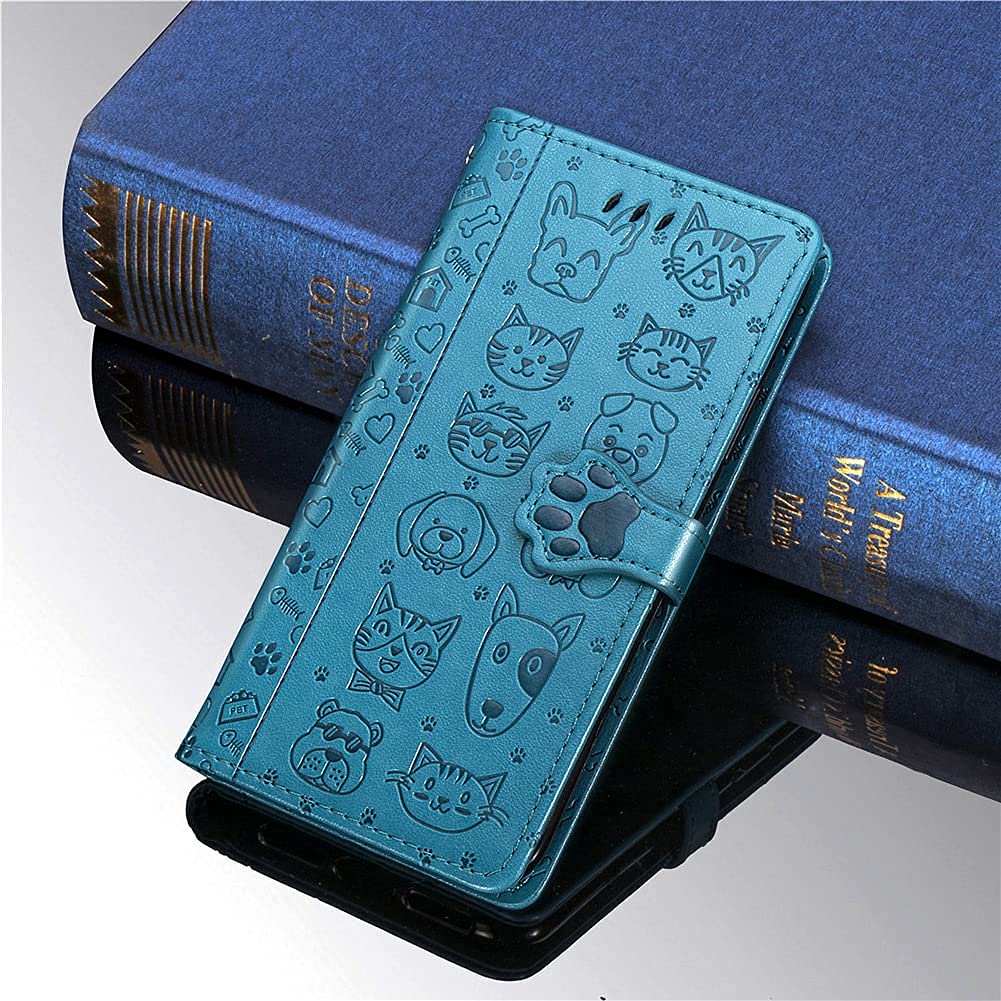 IMEIKONST Custodia per OPPO A53 2020, Cover Pelle PU Mandala Goffratura