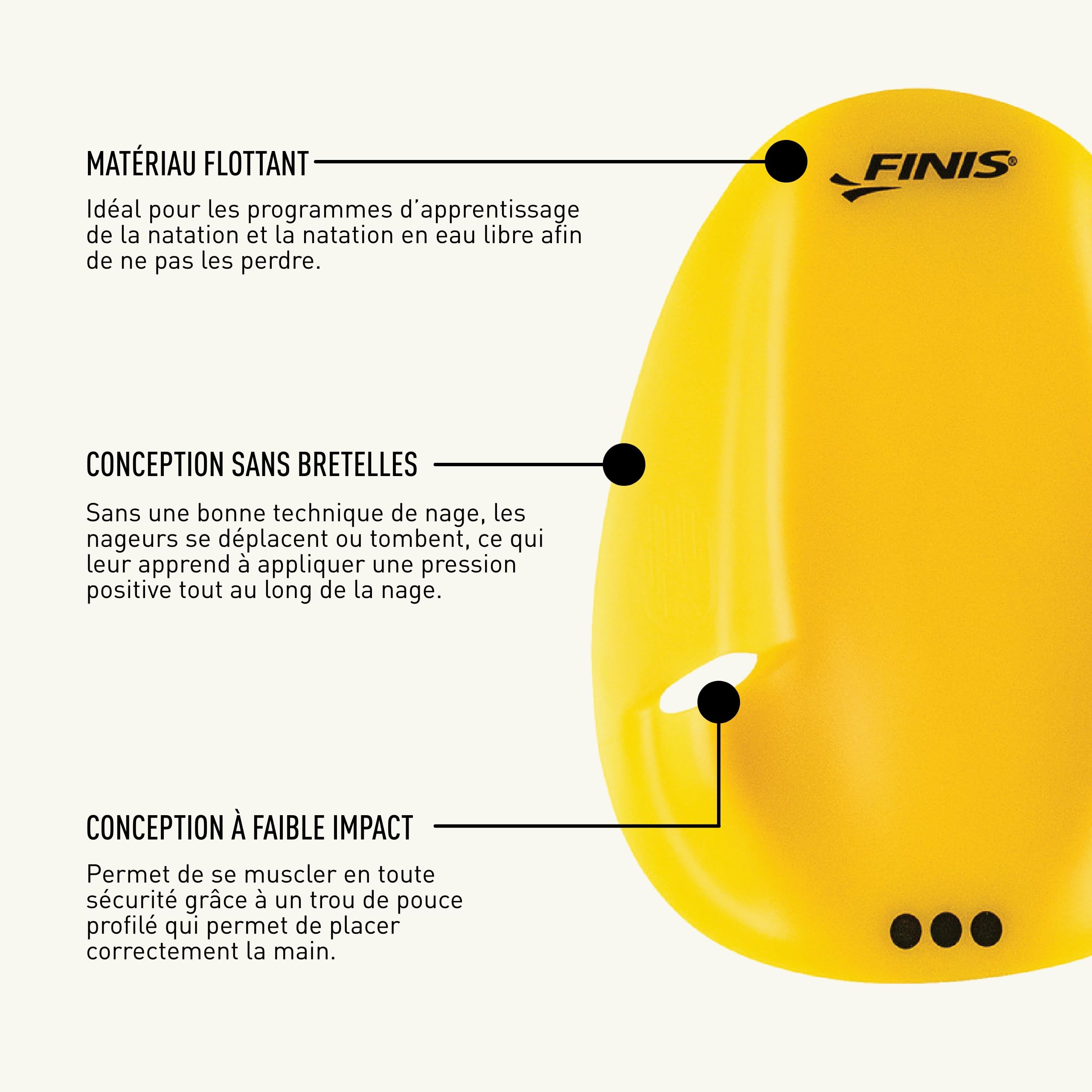 Finis Agility Floating Swim Paddles, Toutes Techniques de Natation