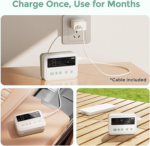 Miniatura 7 de Momcozy Aspirador nasal para bebé, grado hospitalario succión fuerte de 70 KPa y 9 niveles de succión succión succión de nariz, limpiador eléctrico