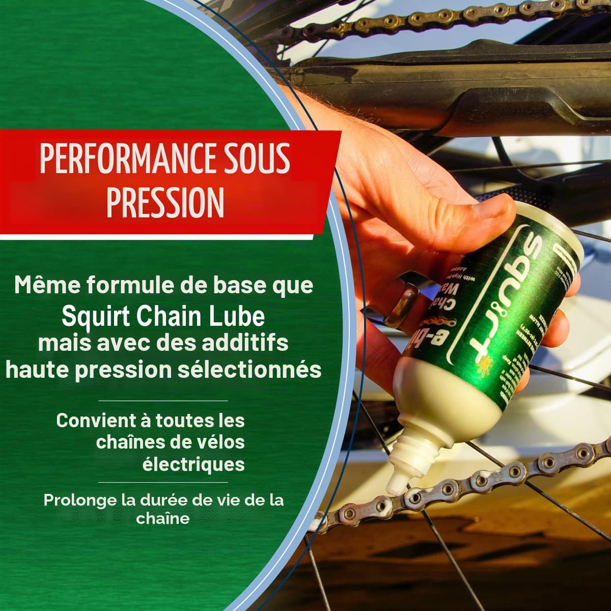 Squirt Cire pour chaîne E-Bike 500 ml