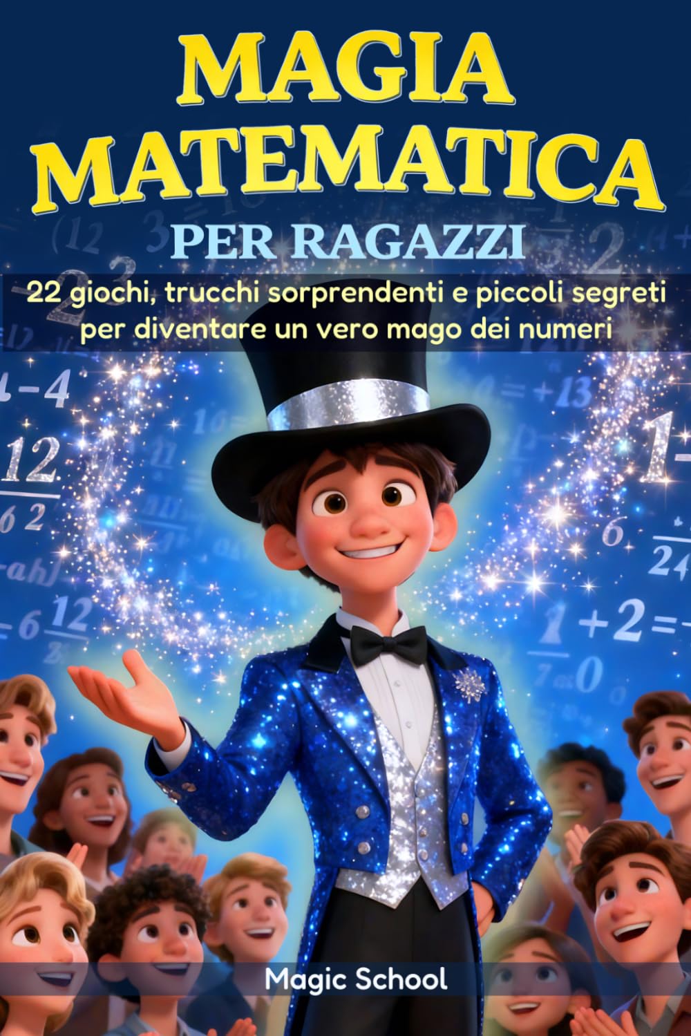 MAGIA MATEMATICA PER RAGAZZI: 22 GIOCHI, TRUCCHI SORPRENDENTI E PICCOLI SEGRETI PER DIVENTARE UN VERO MAGO DEI NUMERI