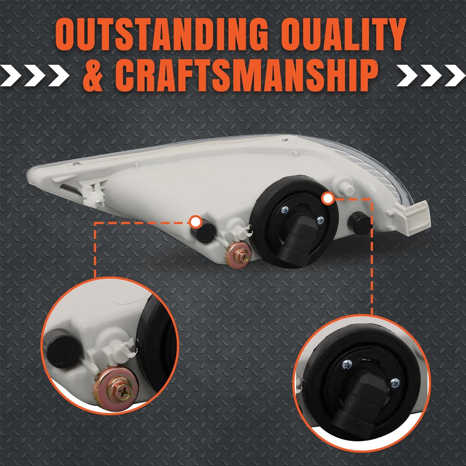 labwork Fog Lights Assembly Replacement for Corolla 2005-2008 Driving Fog Lamps with Bulbs Switch Kit Driver and Passenger Side