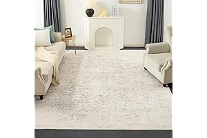 Elegant Grey and White Rug: A Timeless Addition to Your Home