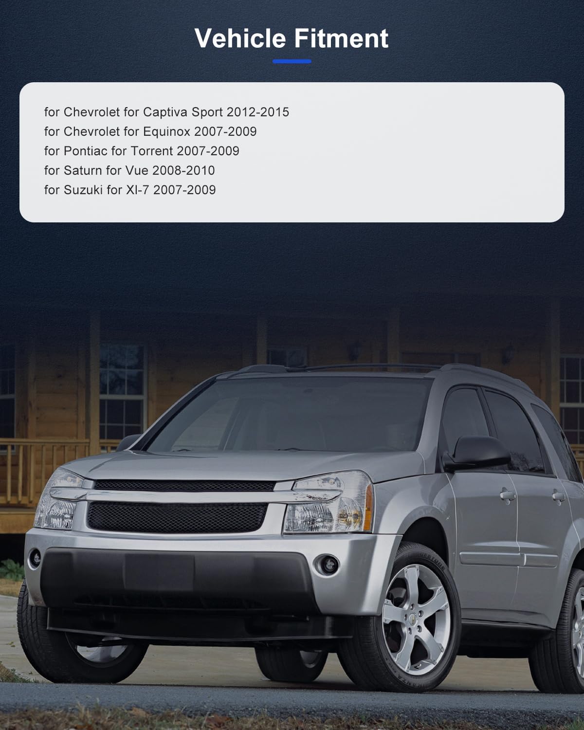 ECCPP Wheel Hub and Bearing Assembly Rear 512358 fit for Chevrolet Captiva Sport 2012-2015, for Chevrolet Equinox 2007-5 Lugs Wheel Bearing Hubs with ABS 2pcs