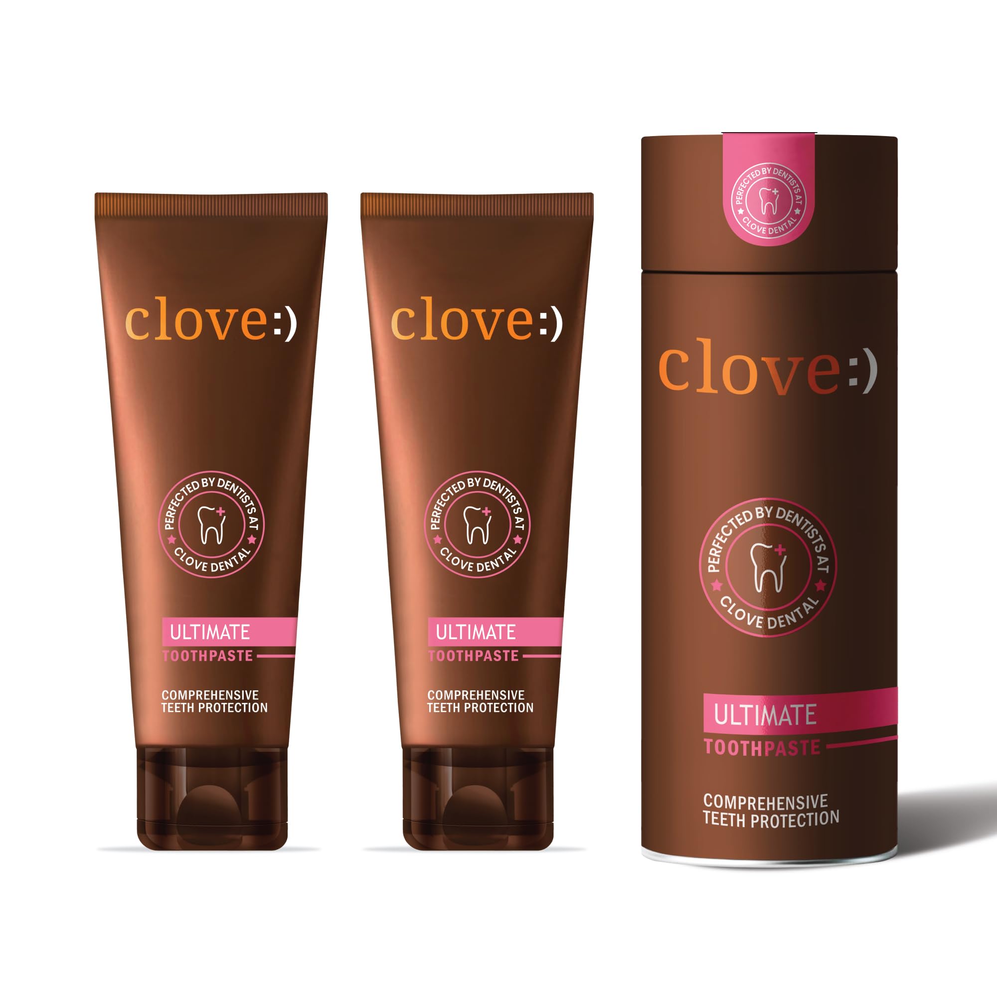 Sponsored Ad - Clove Ultimate Toothpaste , FREE Family Dental Health Plan ₹2000, Patented Optafresh Technology , 24-Hour Active Freshness & Bad Breath Control , Cavity Protection & Healthy Gums ,Safe formula, Mint, Pack of 2 (100g)