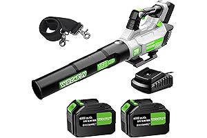 Leaf Blower Cordless, 650CFM / 180MPH Electric Cordless Leaf Blower