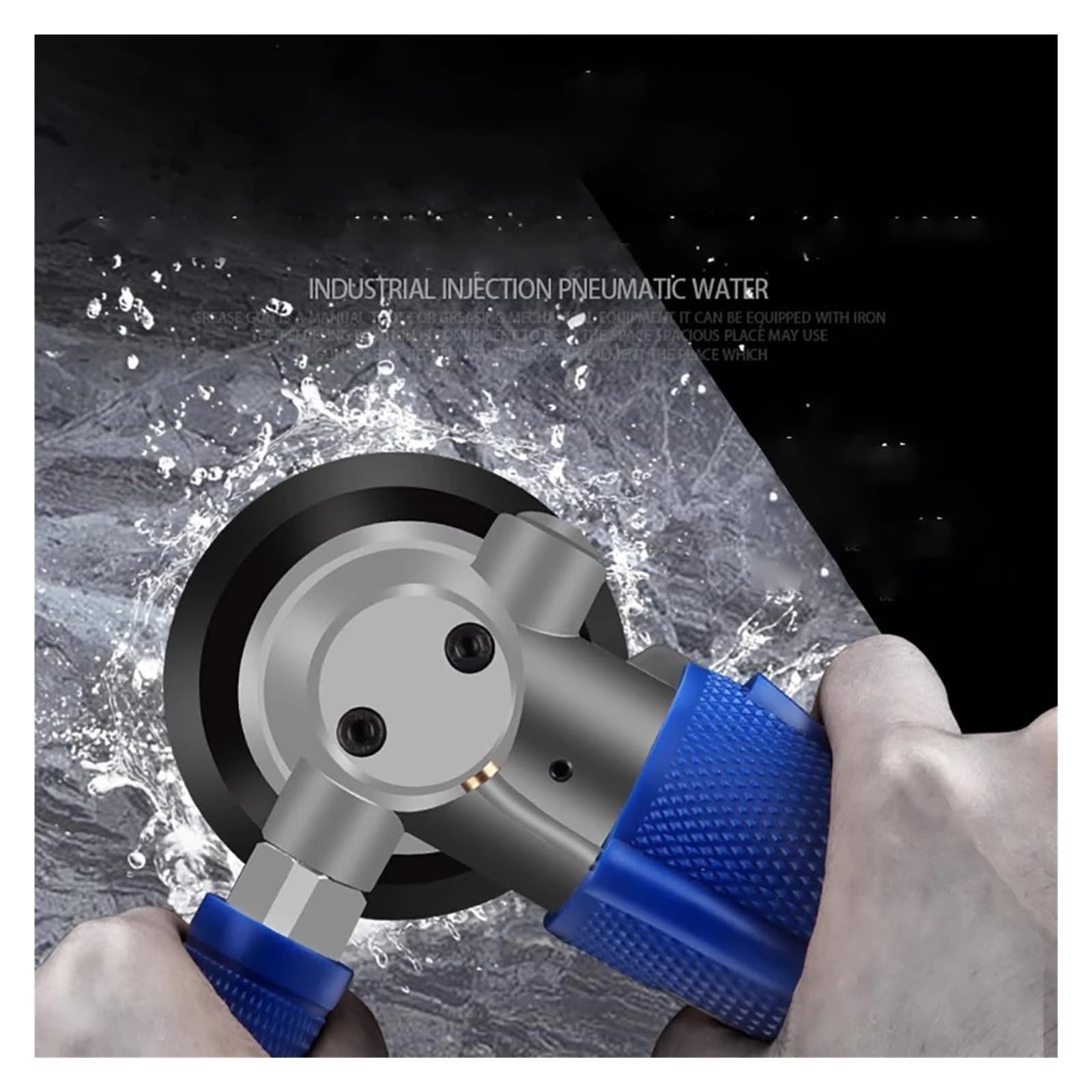 Polisseuse pneumatique à eau portative 3/4 pouce for béton, quartz et granit, 4300 tr/min