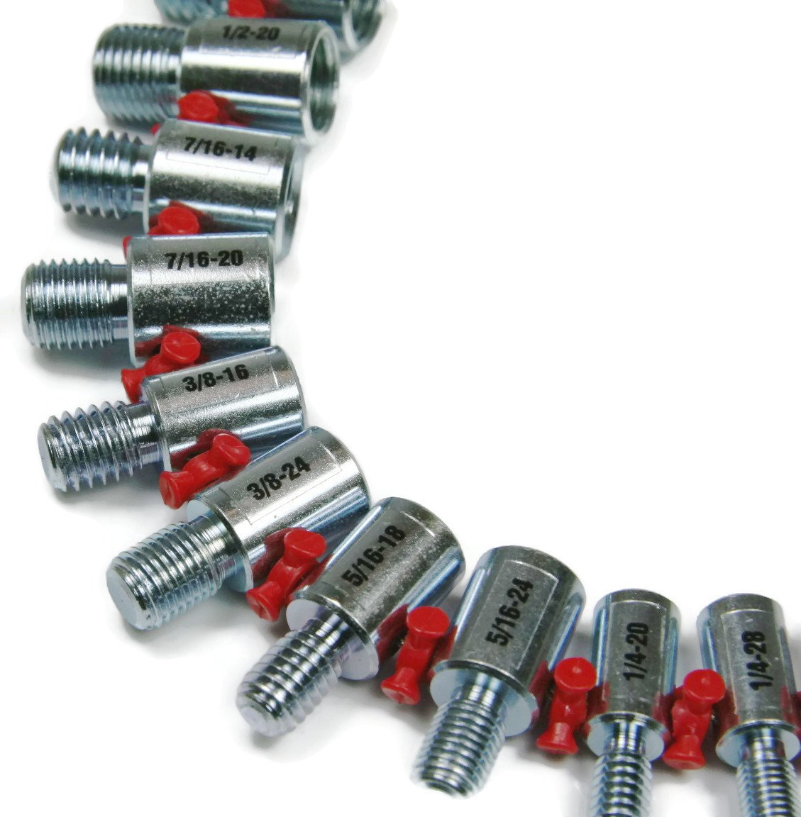 Thread Gauge Inch Metric Sizes Nuts, Bolts Screws Measuring