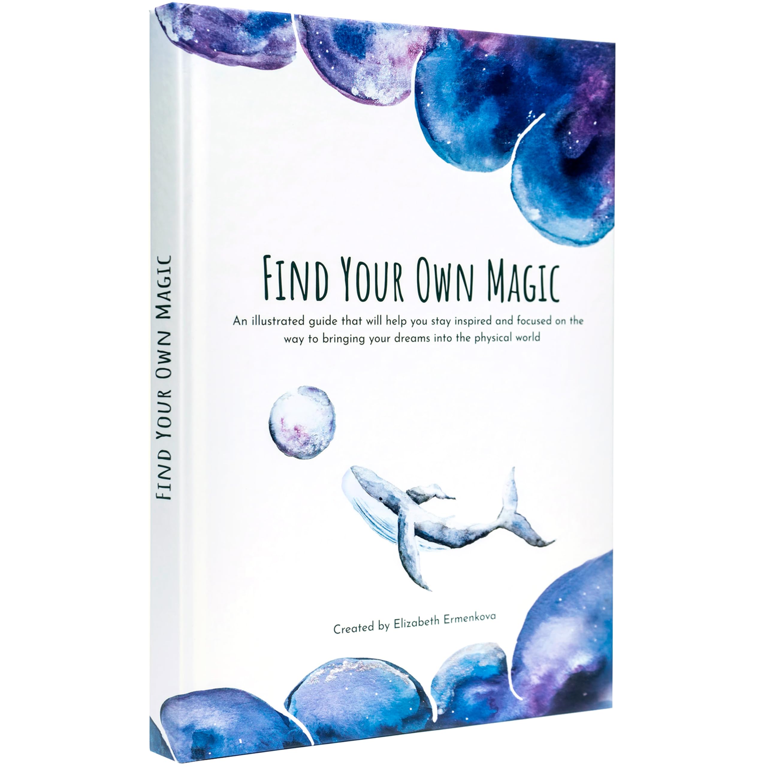 Find Your Own Magic Wellness Journal for Women & Men – Inspire Gratitude & Mindfulness with a Guided Self-Care Journal for Mental Health – Spiritual Gift for Women for Wellbeing & Manifestation