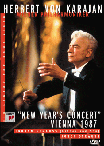 Karajan ／ Johann Strauss (Father＆Son)／Joseph Strauss - New Year's Concert Vienna 1987 [DVD] [Import]