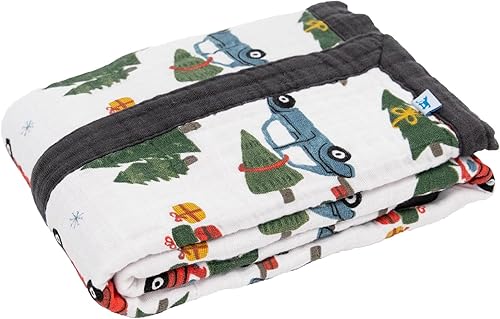 Vista 155 de Little Unicorn - Colcha para recién nacido, tela de muselina ultrasuave de varias capas, regalo para recién nacidos y para usar en cualquier lugar