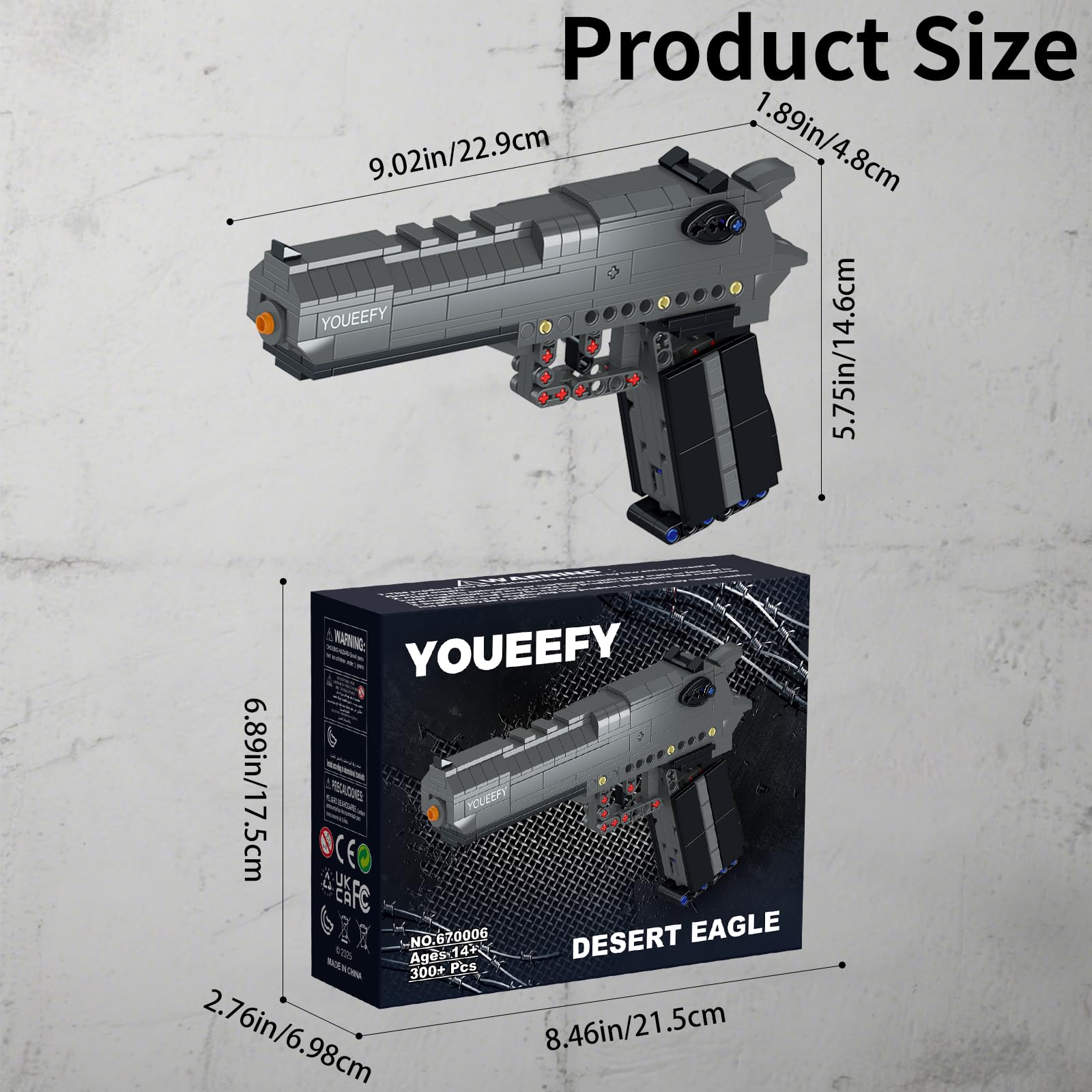Amazon.co.jp: youeefy 1:1 ガンビルディングブロックセット デザート