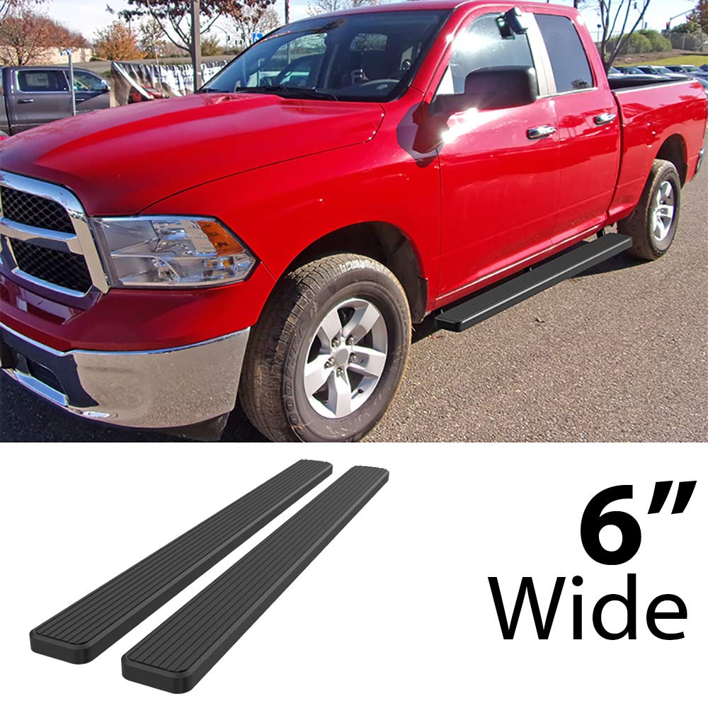 HD Ridez Stainless Steel Running Board Side Step Bars 6